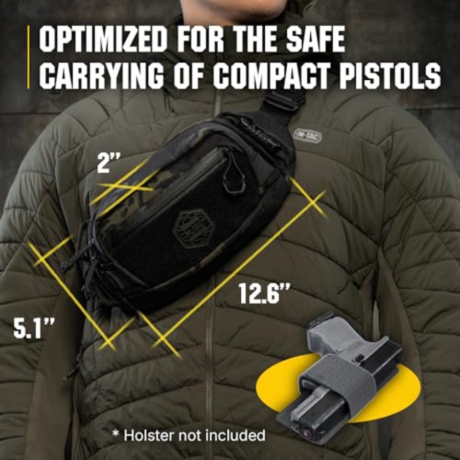 Tactical Mens Fanny Pack - Wai - Edc Carry For Men บทวิจารณ์และราคา
