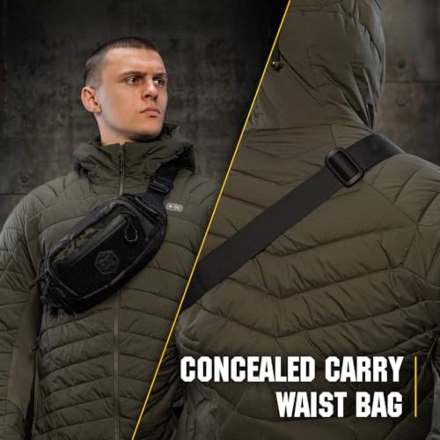 Tactical Mens Fanny Pack - Wai - Edc Carry For Men บทวิจารณ์และราคา