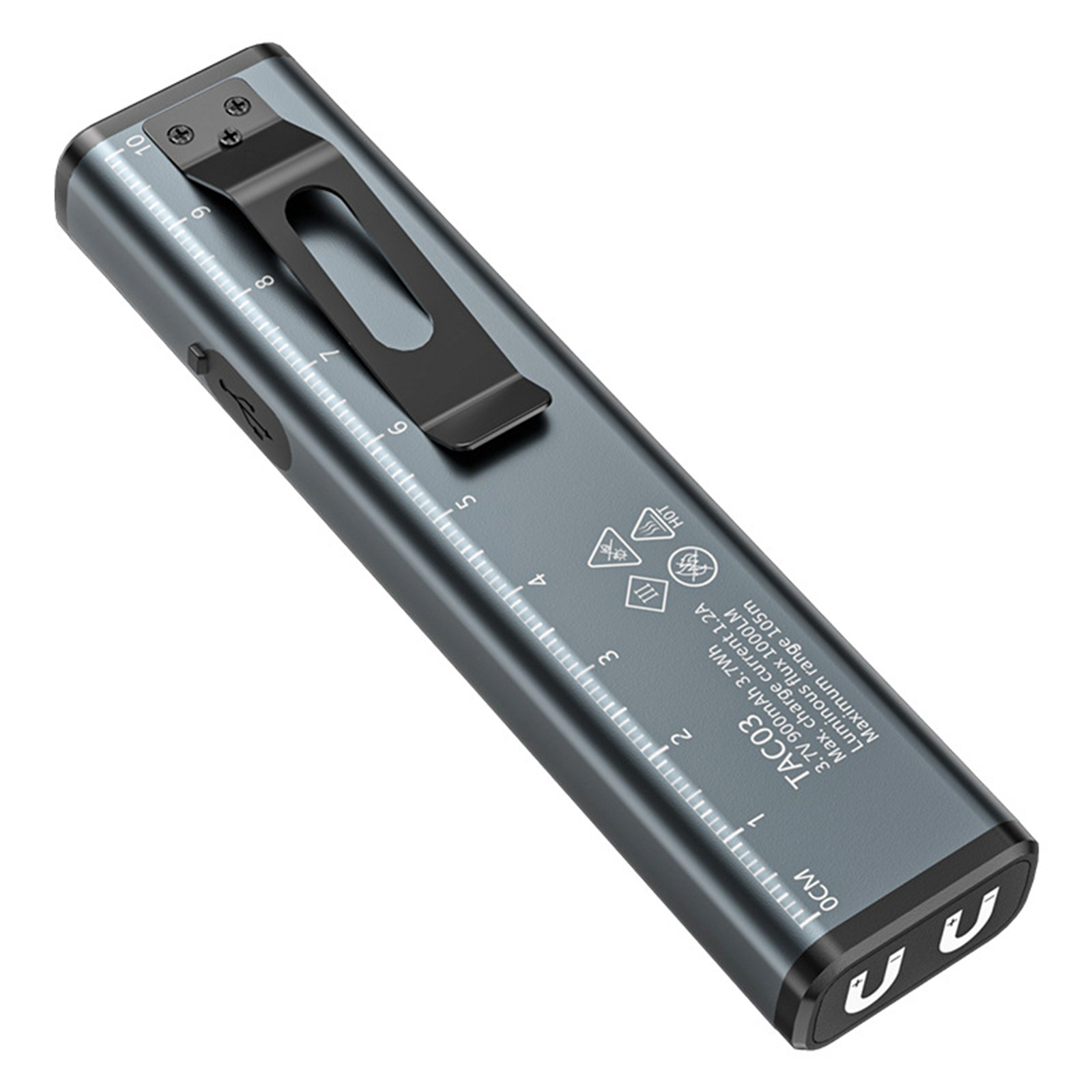 Flat EDC Flashlight with Magne - Edc Car Carry บทวิจารณ์และราคา