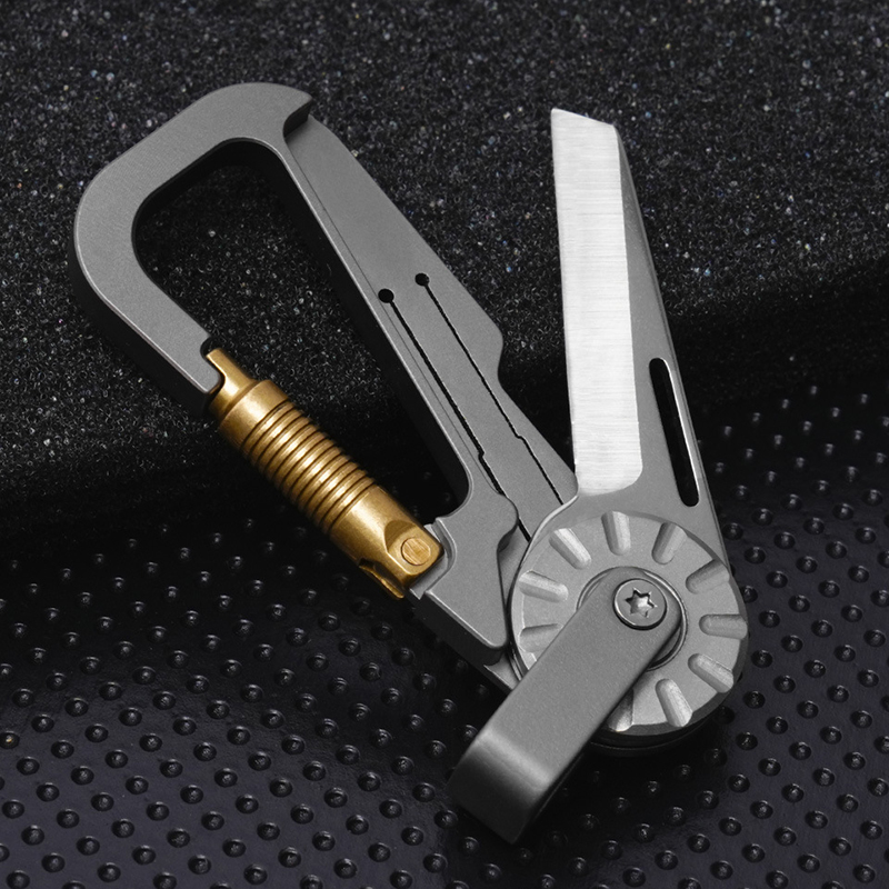 Titanium Alloy EDC Keychain Wi - Edc Car Carry บทวิจารณ์และราคา