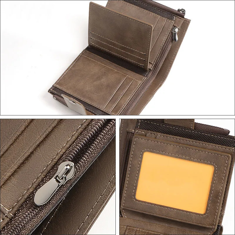 For Men RFID Anti-Magnetic Wal - Money Clip Magnetic บทวิจารณ์และราคา