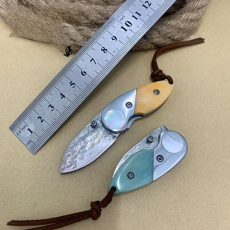 RHON Mini Size Thumb Open Pock - Edc Pocket Carry Fixed Blade บทวิจารณ์และราคา