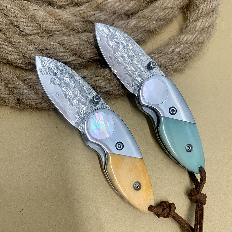 RHON Mini Size Thumb Open Pock - Edc Pocket Carry Fixed Blade บทวิจารณ์และราคา