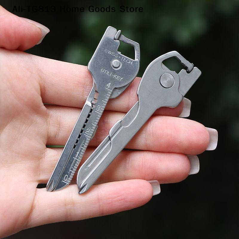 8-in-1 Multi-Tool Keychain For - Bottle Opener Keyring บทวิจารณ์และราคา