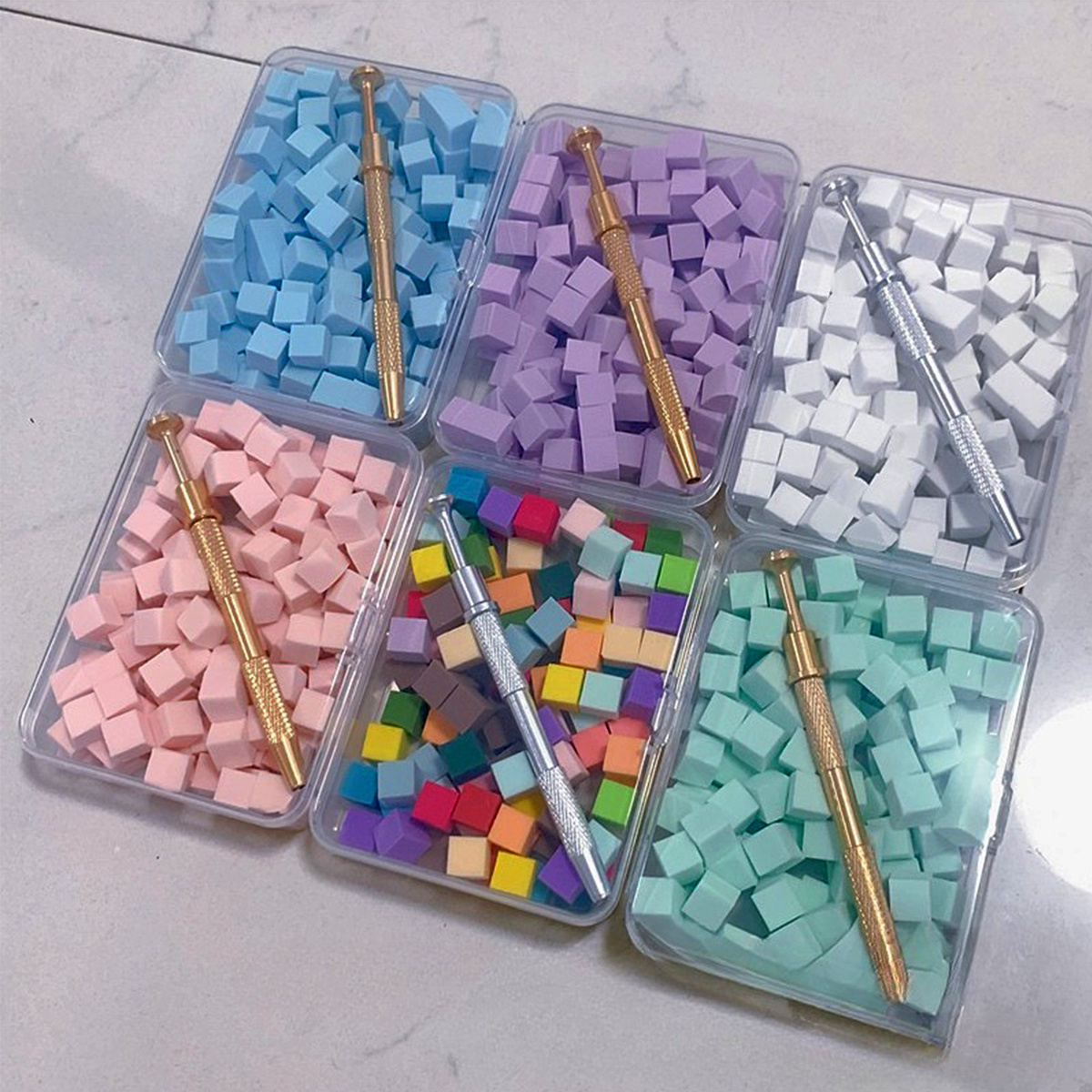 1set 100pcs Nail care gradual  - Nail File Titanium บทวิจารณ์และราคา