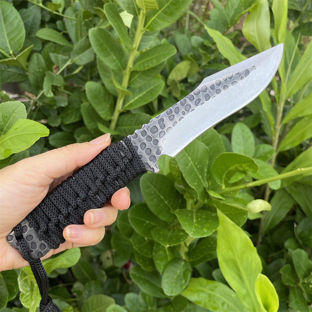 Forged 8cr13mov Blade Pocket k - Edc Pocket Carry Fixed Blade บทวิจารณ์และราคา