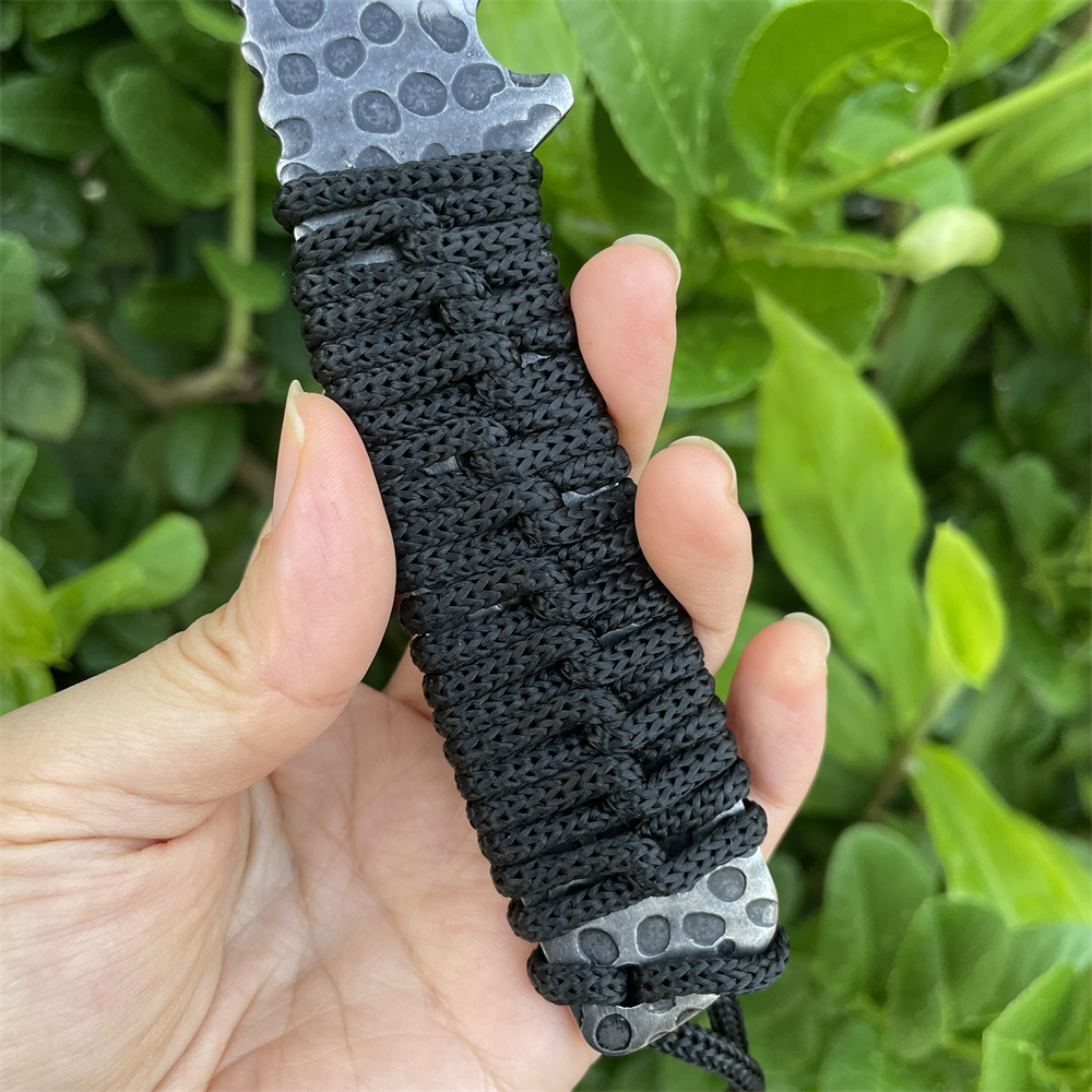 Forged 8cr13mov Blade Pocket k - Edc Pocket Carry Fixed Blade บทวิจารณ์และราคา