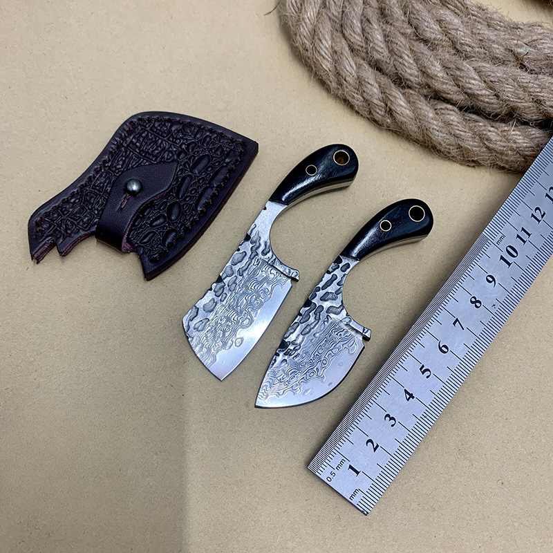 RHON 40MM Mini Full Tang Blade - Edc Pocket Carry Fixed Blade บทวิจารณ์และราคา