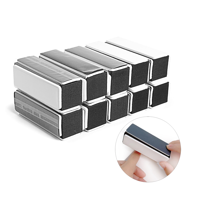 2/4/10pcs/Lot Sanding Block Na - Nail File Titanium บทวิจารณ์และราคา