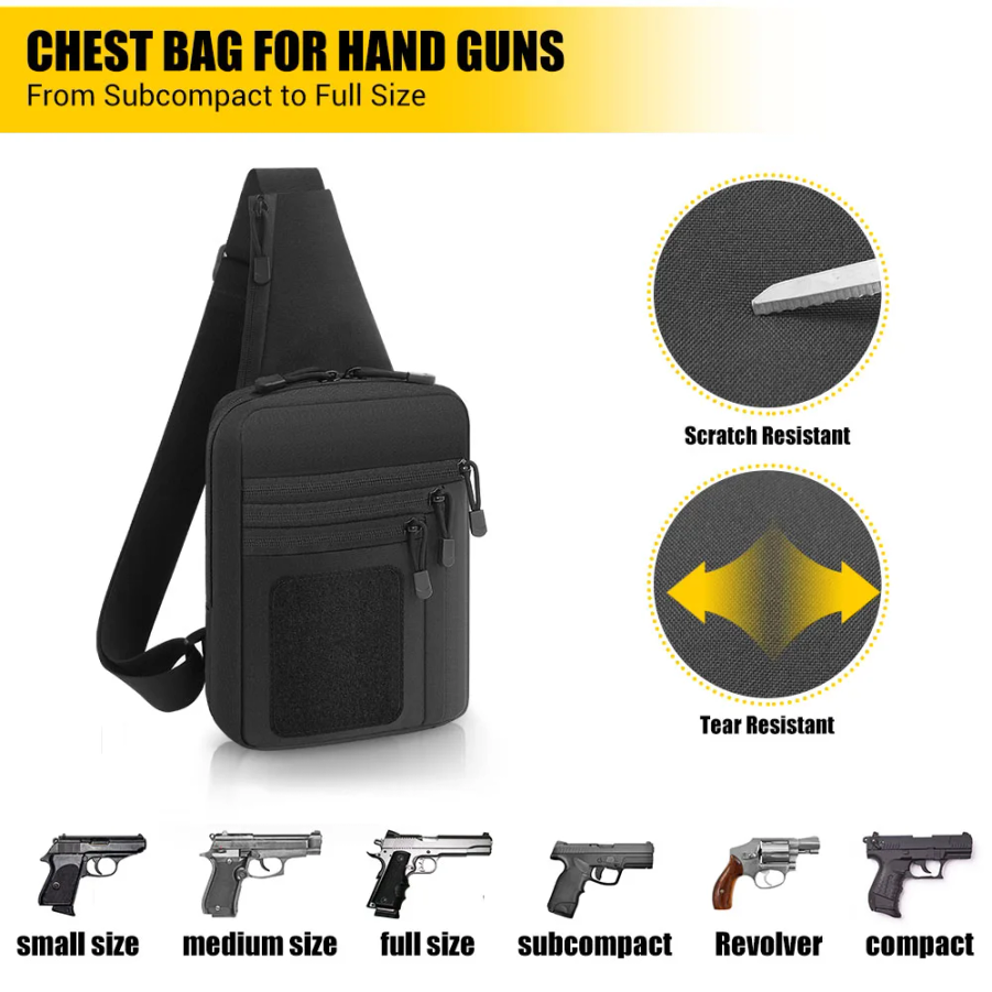 CAOX Tactical Pistol Gun Bag C - Appendix Carry Edc บทวิจารณ์และราคา