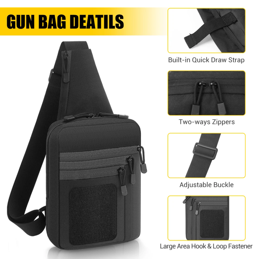 CAOX Tactical Pistol Gun Bag C - Appendix Carry Edc บทวิจารณ์และราคา