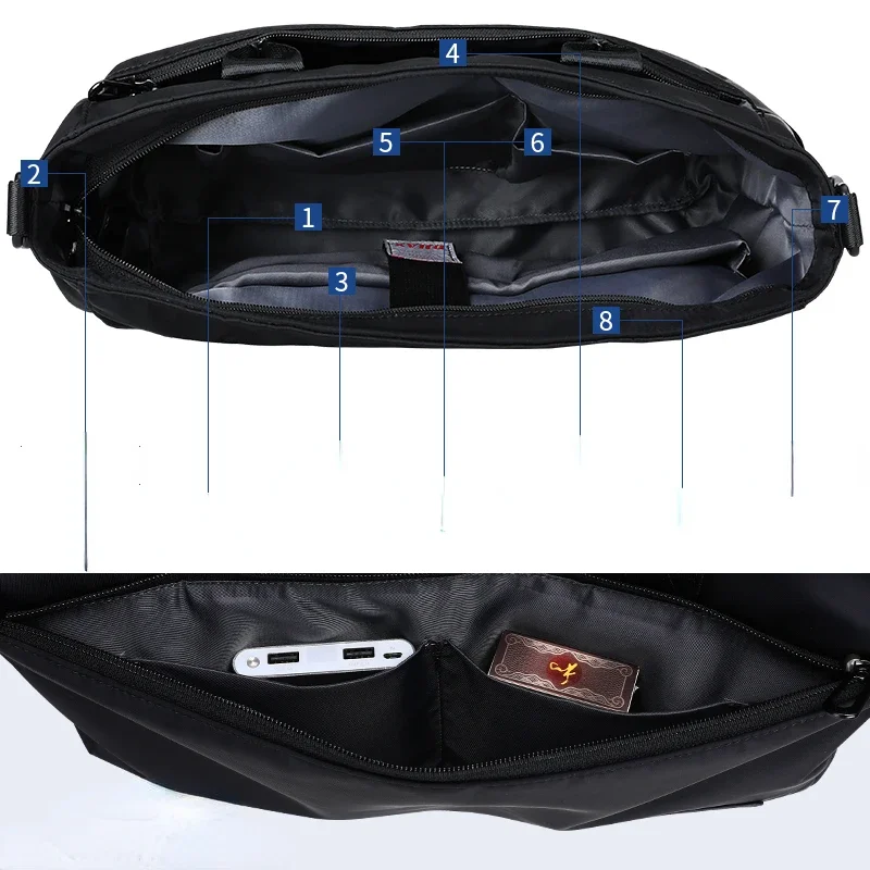 BJIAX File Bag Carrying Briefc - Edc Carry Bag บทวิจารณ์และราคา