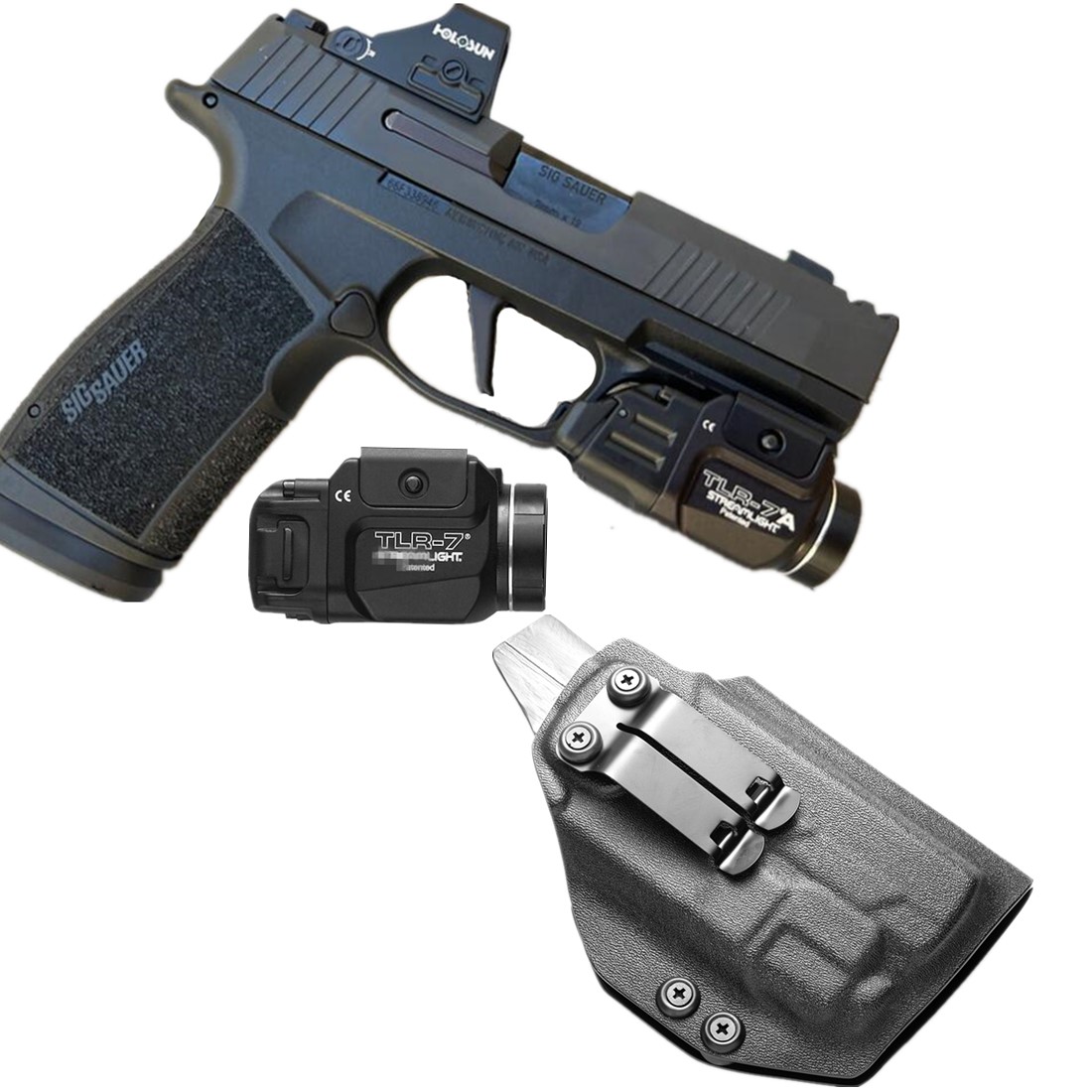 kydex IWB Holster for Sig Saue - Edc Flex Carry Belt บทวิจารณ์และราคา
