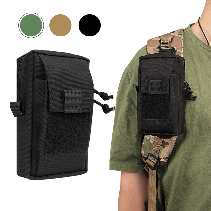 Molle Backpack Strap Bag Phone - Edc Carry Belt บทวิจารณ์และราคา