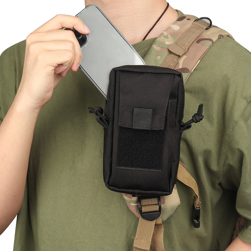 Molle Backpack Strap Bag Phone - Edc Carry Belt บทวิจารณ์และราคา