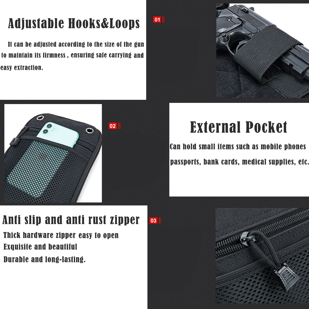 Molle Outdoor Tactical Conceal - Appendix Carry Edc บทวิจารณ์และราคา