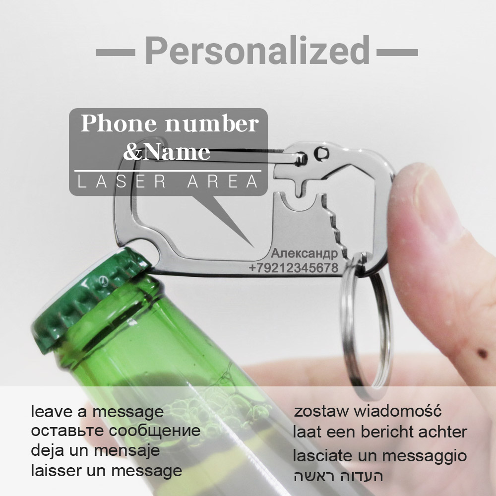 Personalized Name Number Keych - Bottle Opener Keyring บทวิจารณ์และราคา