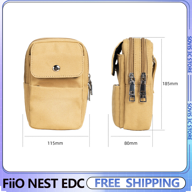 FiiO NEST EDC Storage Bag Port - Edc Carry Accessories บทวิจารณ์และราคา